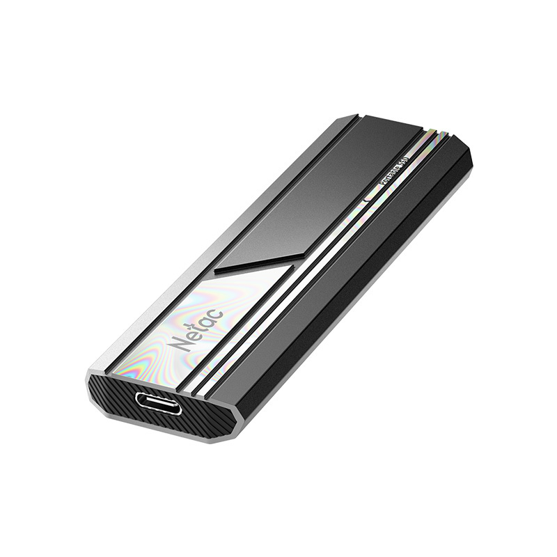 Внешний диск SSD 500Gb Netac ZX10 <NT01ZX10-500G-32BK> (USB3.2 Type C, up to 1050/950MBs)