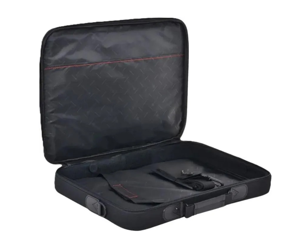 Сумка для ноутбука 15.6" Continent CC-100 BK черный/красный полиэстер