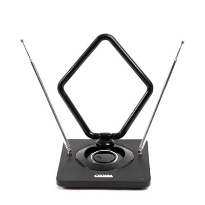 Антенна телевизионная Сигнал SAI 975 активная DVB-T2 и ДМВ+МВ усы 1м кабель 3м, с рег.