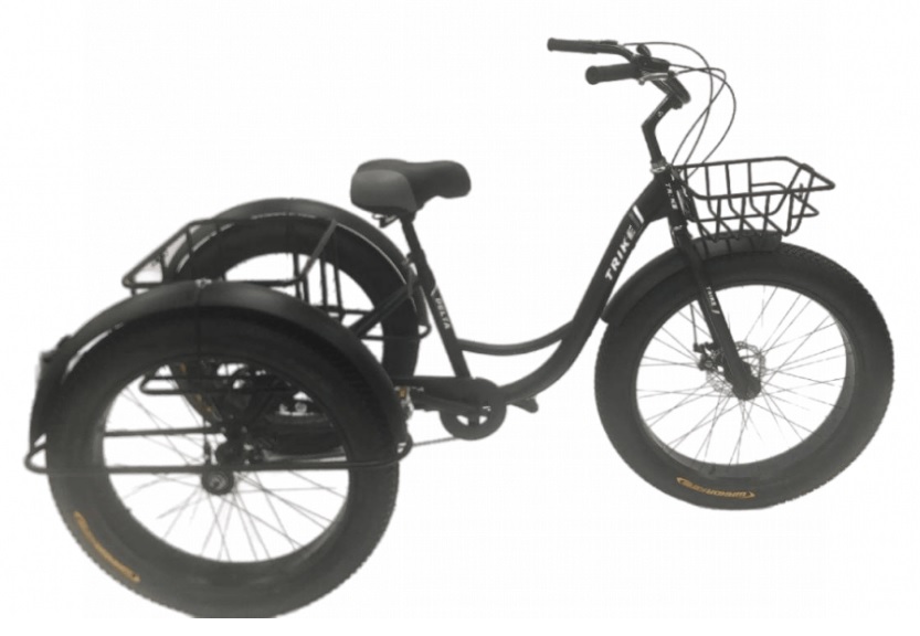 Велосипед DELTA FAT TRIKE 3-х колесный грузовой фэтбайк 26" х 4,0