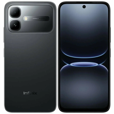 Смартфон Infinix SMART 20 4/64Gb черный <2SIM 4G 6.78" 8х2ГГц 1576x720 (IPS) 8+8Мп NFC 5200мАч And16
