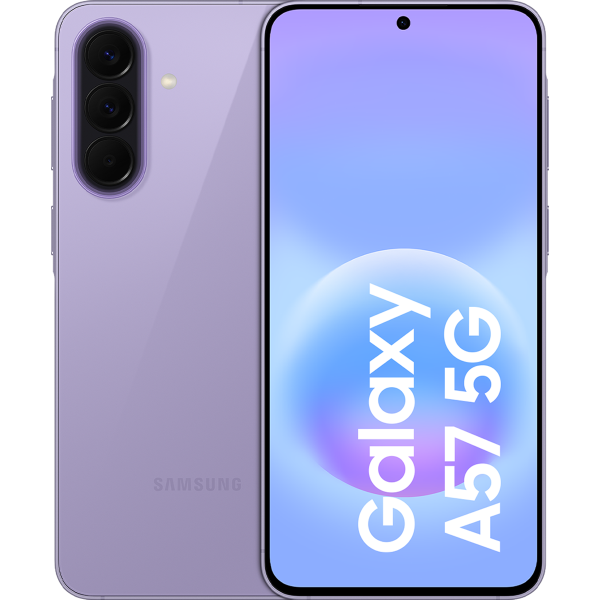 Смартфон Samsung SM-A576 Galaxy A57 8/128Gb фиолетовый <2SIM 6.7" 8х2.9ГГц 2340х1080 50+12 And16>