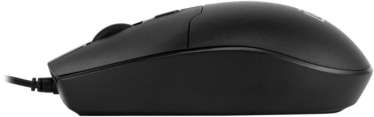 Мышь Oklick 147M V2 black optical (2000dpi, 2.0м) USB