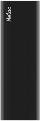 Внешний диск SSD 128Gb Netac Z SLIM <NT01ZSLIM-128G-32BK> (USB3.2, up to 520/480MBs)