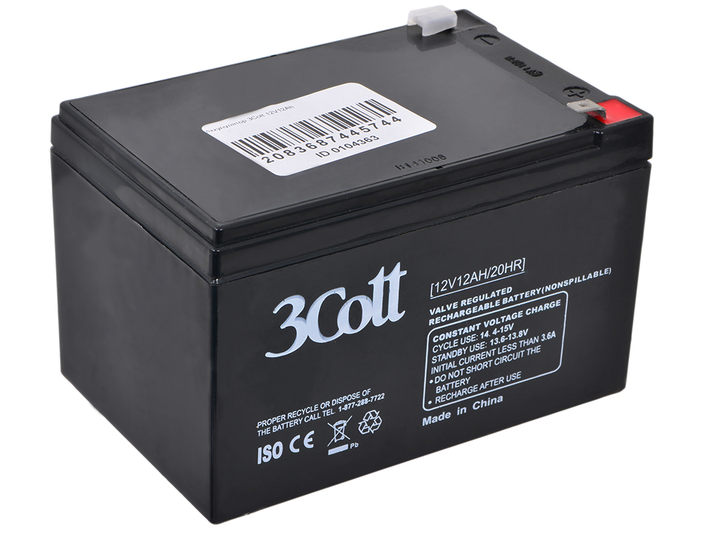 Аккумулятор 12V 12Ah