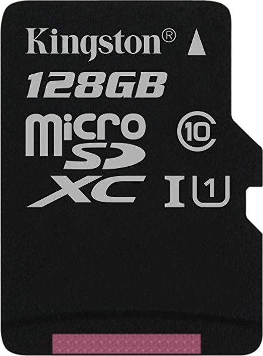 Карта памяти Transflash (MicroSDХC) Card 128 GB Class 10 Kingston Canvas 