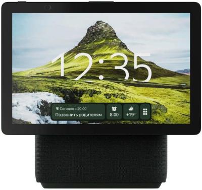 Умная колонка Яндекс.Станция Дуо Макс 2.1 с Zigbee зеленая (60W,4 динам.,8 мик.,WiFi,BT,голос.Алиса)