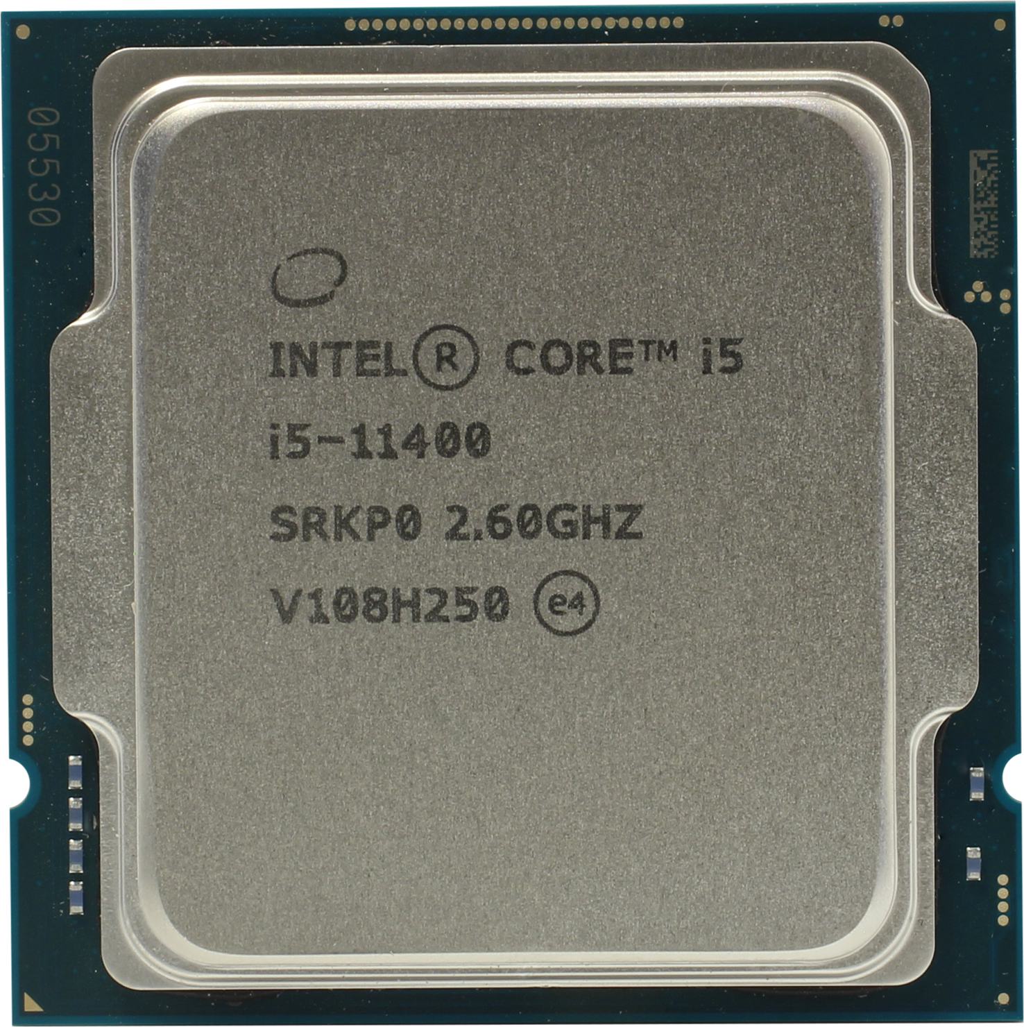 Процессор Intel Core I5-11400 (6/12 ядер,2.6-4.4ГГц,DDR4-3200,UHD Graphics 730,65W,Rocket L)LGA1200