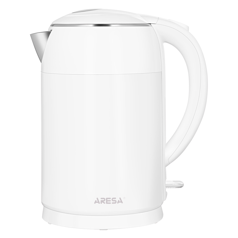 Чайник Aresa AR-3467 1550-1950Вт, 1,7л. двойные стенки, белый