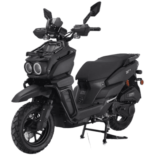 Скутер VMC RETRO BY49QT-2A 49 см3 СЕРИЯ N1500 (BLACK)