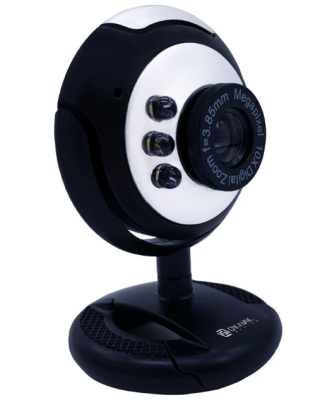 WEB Камера Оклик OK-C8825 черный 0.3Mpix (640x480) USB2.0 с микрофоном