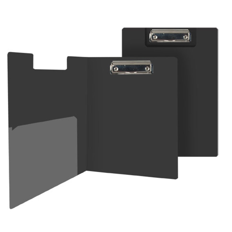 Папка-планшет, А4, р=1.2мм, BASIC, карман, черный арт.255155-01