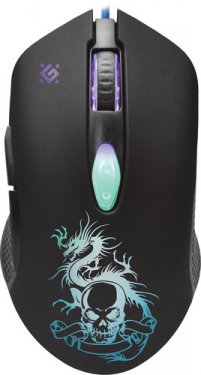 Мышь игровая Defender Sky Dragon GM-090L оптика,6кнопок,800-3200dpi