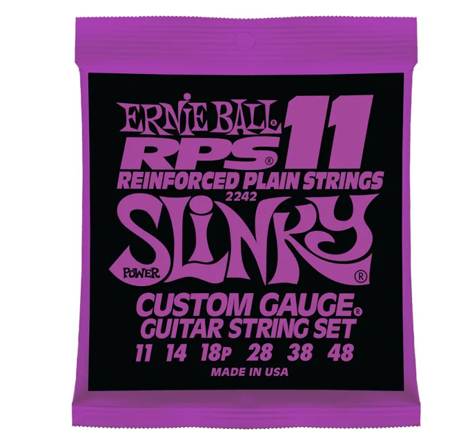 Струны для электрогитары P02242 Nickel Wound Custom Gauge Power Slinky RPS <Ernie Ball>