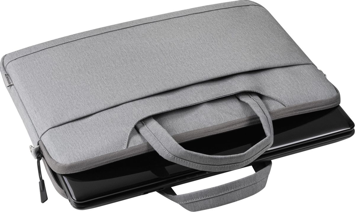 Сумка для ноутбука DEFENDER Omny 15.6" серый, карман 