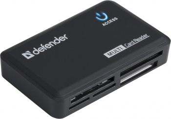 Кард-ридер  DEFENDER Optimus USB 2.0, 5 слотов