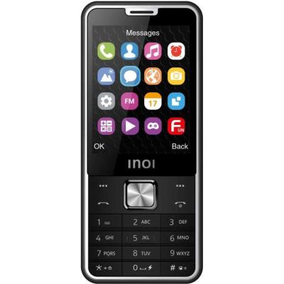 Сотовый телефон INOI 289 черный (2G,2*SIM,2,8",TN,320х240,mSD до 32 ГБ,0.08Мп,2500 мАч,FM,фонарик)
